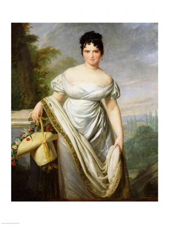 Madame Tallien Canvas Art - Jacques-Louis David (18 x 24)
