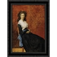 thumbnail image 1 of Madame Trudaine 20x24 Black Ornate Wood Framed Canvas Art by Tissot, James Jacques Joseph, 1 of 2