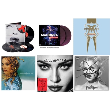 Madame X (Live) (3LP) & Rebel Heart Tour (X) (Purple Galaxy Swirl Vinyl/2LP) & Immaculate Collection (2LP) & Ray Of Light (2LP/180G) & Finally Enough Love (2LP) & Rebel Heart