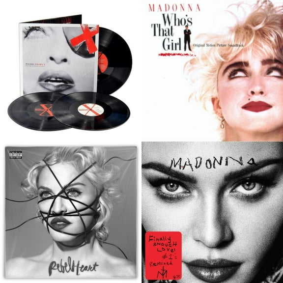 Madame X (Live) (3LP) & Who's That Girl Ost (Back 2 The 80S) (I) & Rebel Heart & Finally Enough Love (2LP)