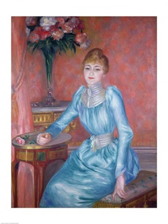 Madame de Bonnieres 1889 Canvas Art - Pierre-Auguste Renoir (24 x 36)