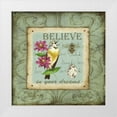 thumbnail image 1 of Maday, Jane 12x12 White Modern Wood Framed Museum Art Print Titled - Wings of Wonder IV, 1 of 4