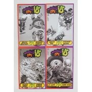 Madballs Vs Garbage Pail Kids #1-4 VF/NM complete series Simko Trading Card B+W ; Dynamite AA81