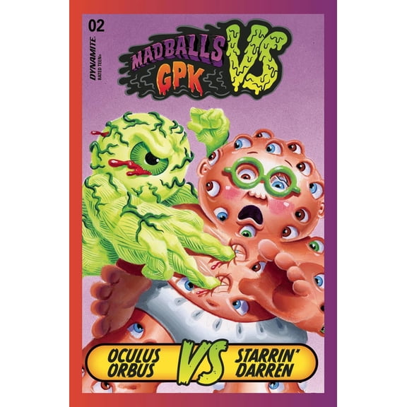 Madballs Vs Garbage Pail Kids #2 Cvr C Trading Card Dynamite Comic Book