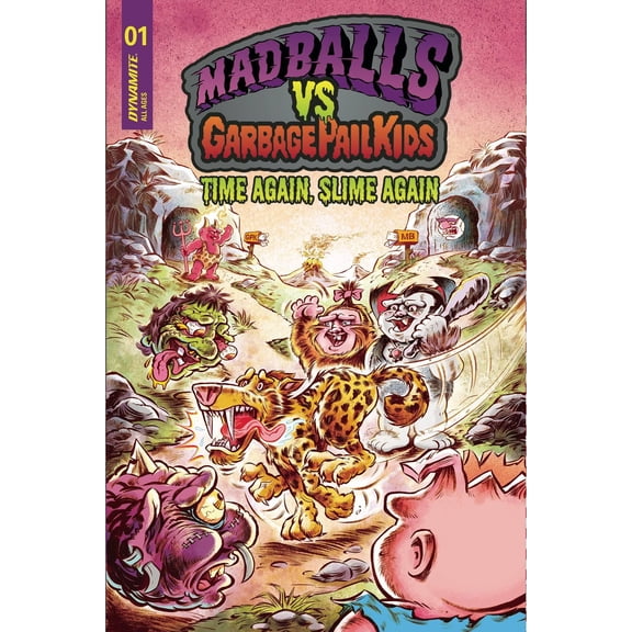 Madballs Vs Garbage Pail Kids Slime Again #1 Cvr B Crosby Dynamite Comic Book