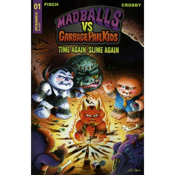 Madballs Vs. Garbage Pail Kids: Time Again, Slime Again #1A VF ; Dynamite Comic Book