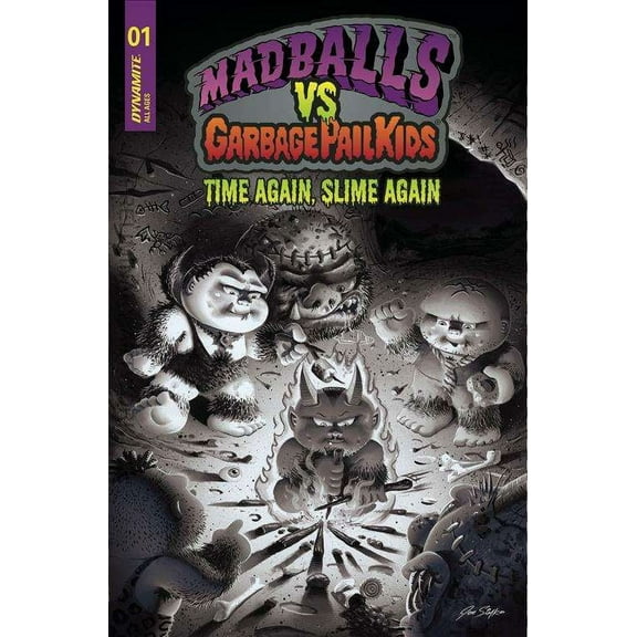Madballs Vs. Garbage Pail Kids: Time Again, Slime Again #1G VF ; Dynamite Comic Book