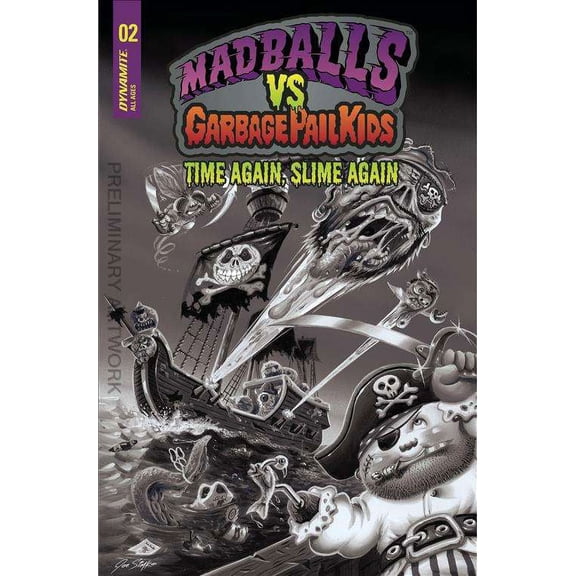 Madballs Vs. Garbage Pail Kids: Time Again, Slime Again #2F VF ; Dynamite Comic Book