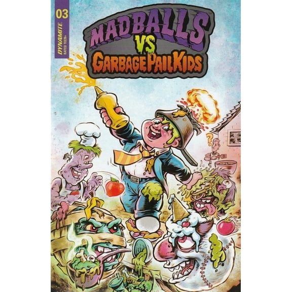 Madballs vs Garbage Pail Kids #3B VF ; Dynamite Comic Book