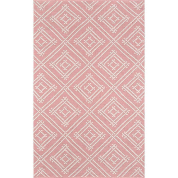 Palm Beach Area Rug, Pink, 3'6" X 5'6"