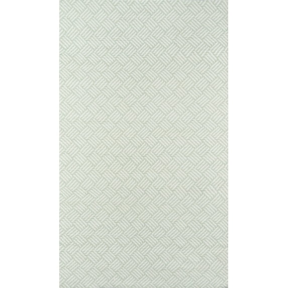 Green Vintage Moroccan - Style Wool Area Rug, 8x10ft, Hand - Knotted - Momeni Rugs-Color:Green,Material:Wool