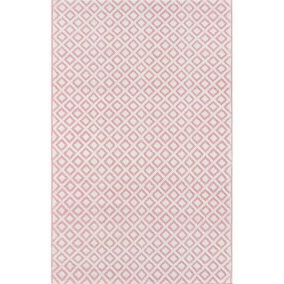 Momeni Geometric Contemporary Area Rugs, Pink