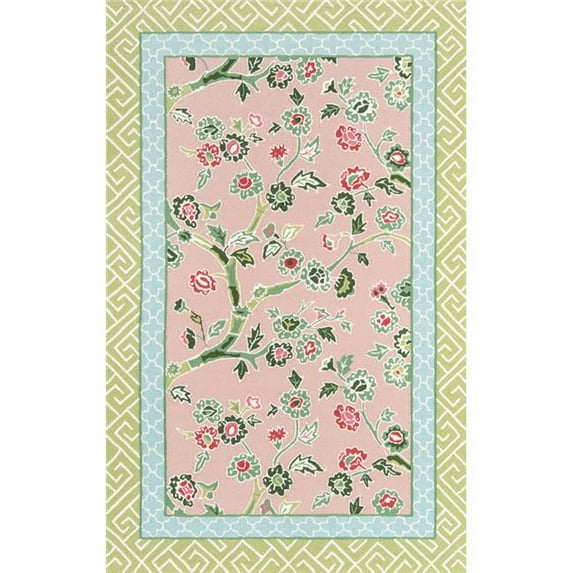 Madcap Cottage by Momeni Under A Loggia Blossom Dearie Multi Indoor/Outdoor Runner 2'3" X 8'