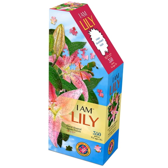 Madd Capp 350-Piece I Am Lily Floral Shaped Jigsaw Puzzle