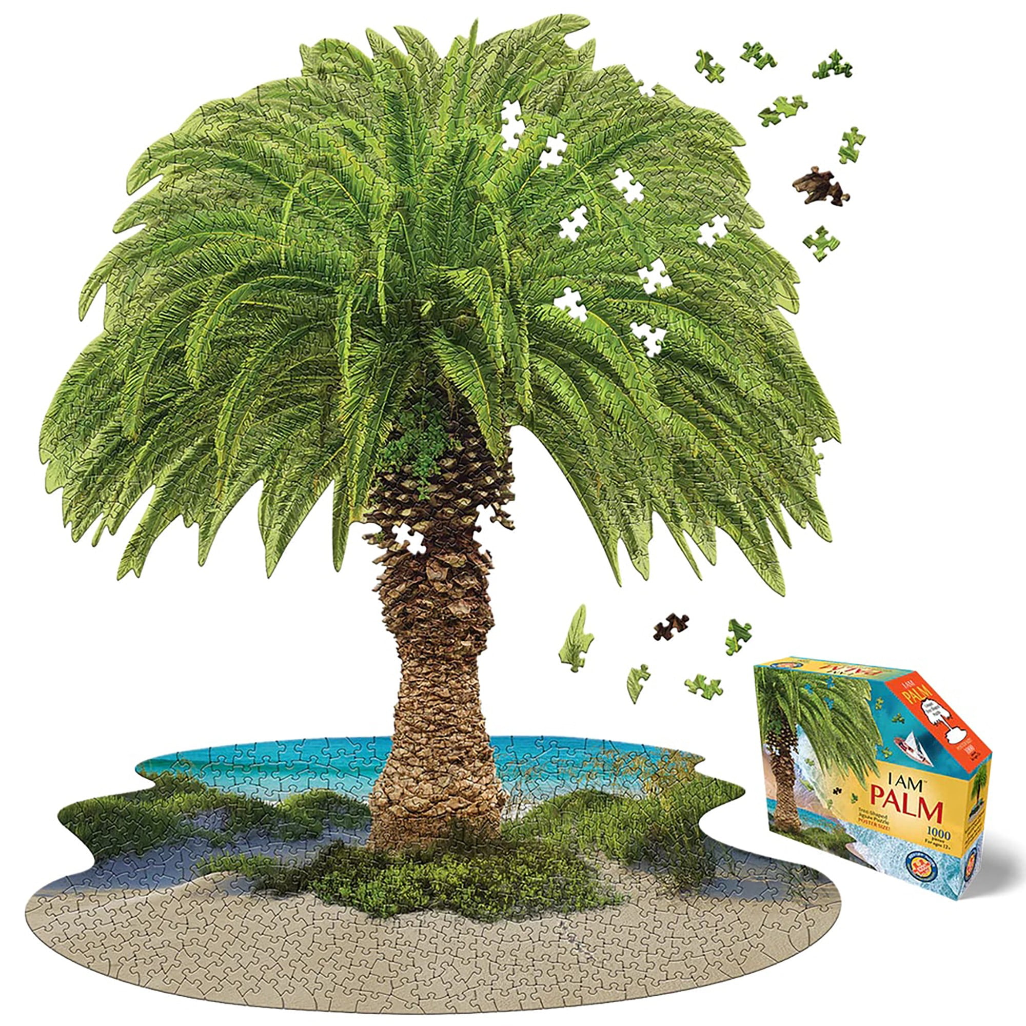 Madd Capp: I Am Palm - 1000 Piece Puzzle - Palm Tree Shaped Nature