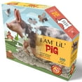 thumbnail image 1 of Madd Capp LiL' PIG 100 Piece Jigsaw Puzzle For Ages 5 And Up - 4019 - Unique Animal-Shaped Border, Poster Size when completed, Oversized Pieces For Easy Handling, Includes Educational Fun Facts, 1 of 9