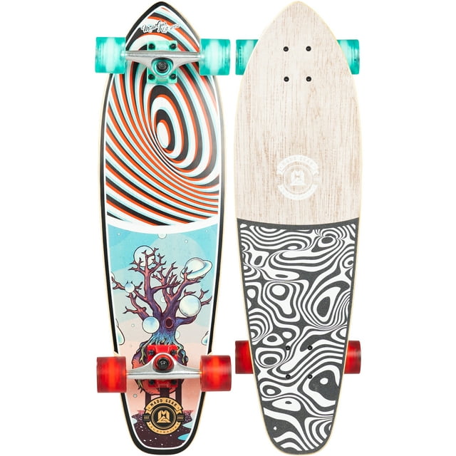 Yocaher Complete Skateboard - 31" X 7.75" Maple Deck With ABEC-9 Bearings & 54mm Wheels