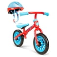thumbnail interactive-video image 1 of Toddler Balance Bike with Adjustable Helmet – Lightweight No Pedal First Bike for Ages 18 Months to 4 Years – Maintenance-Free 10" Tires – Adjustable Seat – Madd Gear My 1st ZBike, 1 of 11