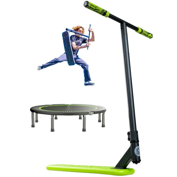 Madd Gear Bounce Trampoline Training Scooter for Kids & Teens - Practice Tricks Indoors or Outdoors