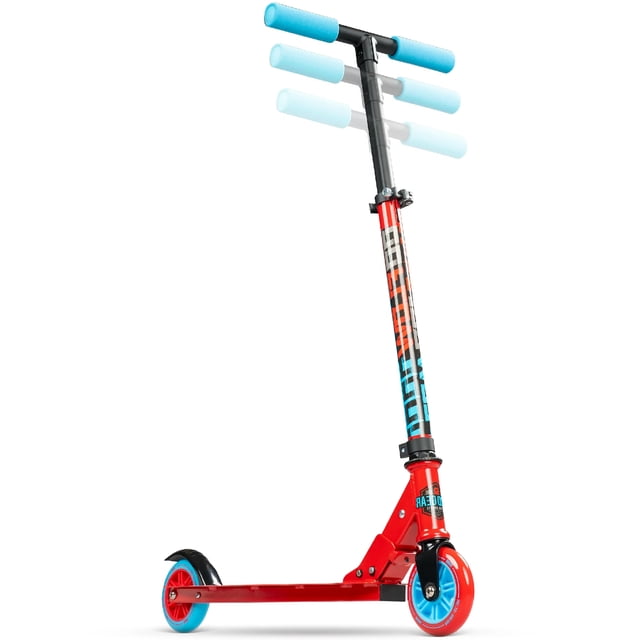 Kids Folding Kick Scooter – Lightweight Steel Frame, Adjustable Handlebar, Ages 3+ – Madd Gear Flow 100