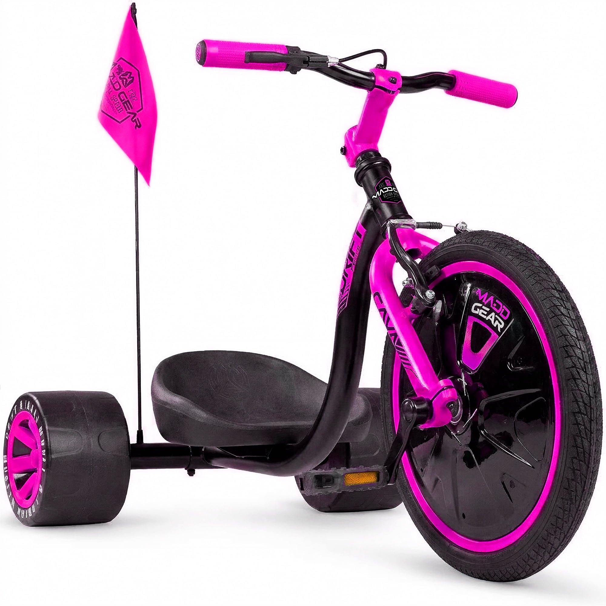 Drift Trike for Kids Ages 5+ with Adjustable Seat and 16