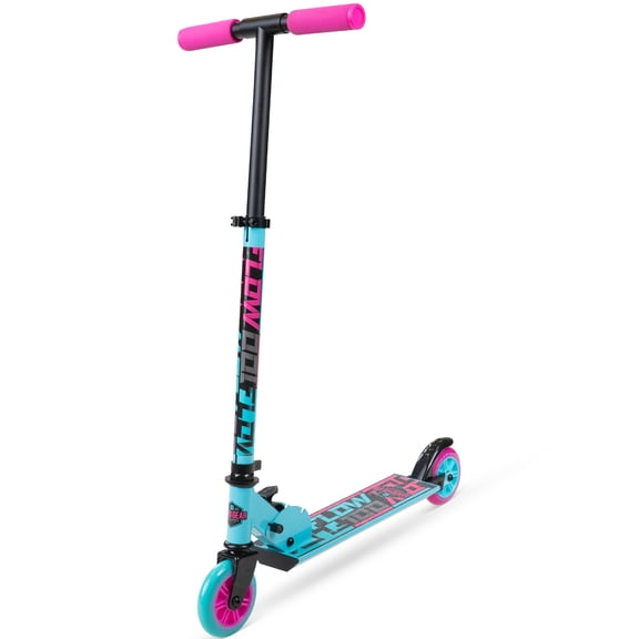 Madd Gear Folding Kick Scooter For Kids – Lightweight Steel Frame, Adjustable Handlebar, Ages 3+ – Madd Gear Flow 100