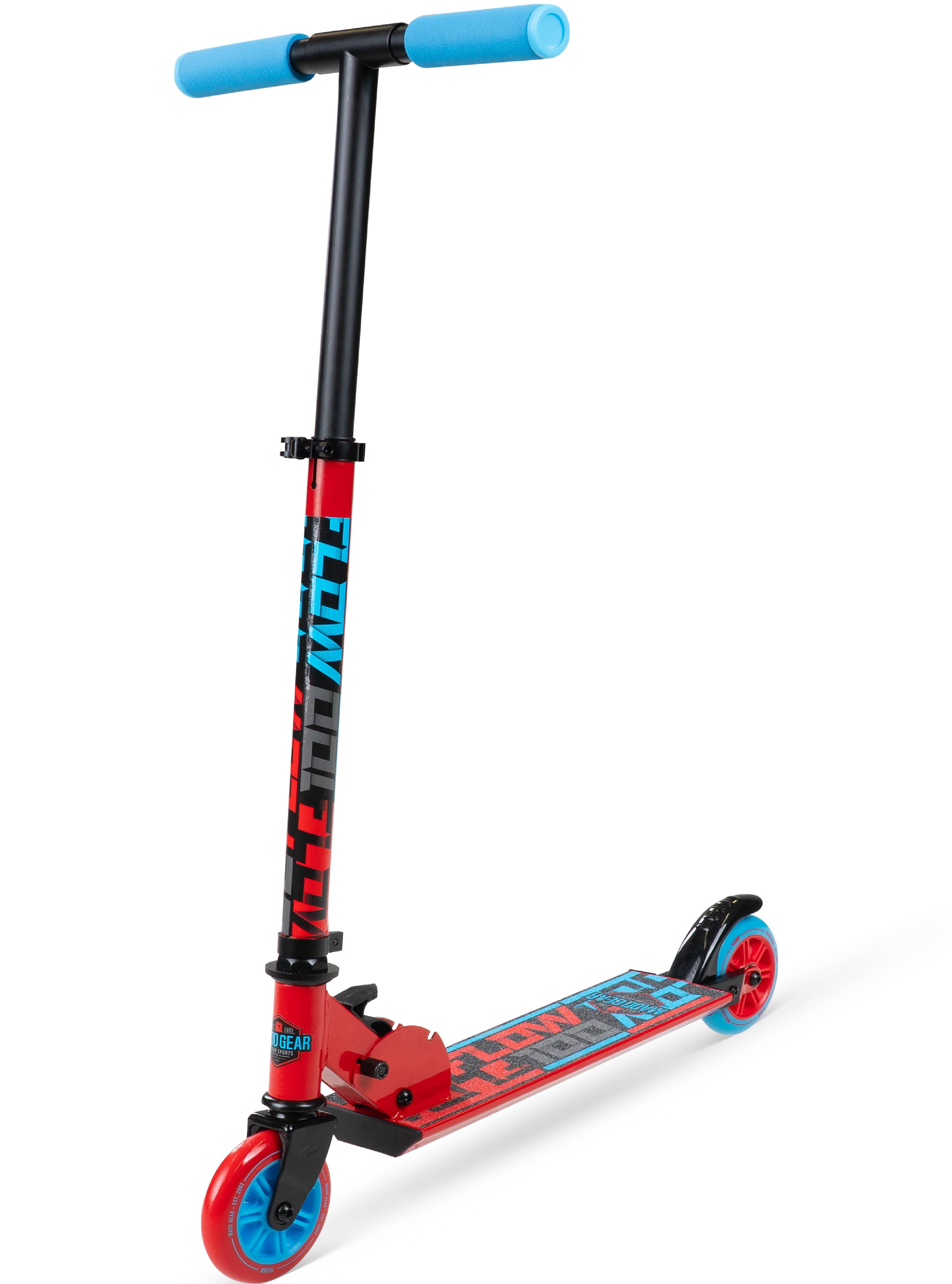 Madd Gear Kids Folding Kick Scooter – Lightweight Steel Frame, Adjustable Handlebar, Ages 3+ – Madd Gear Flow 100