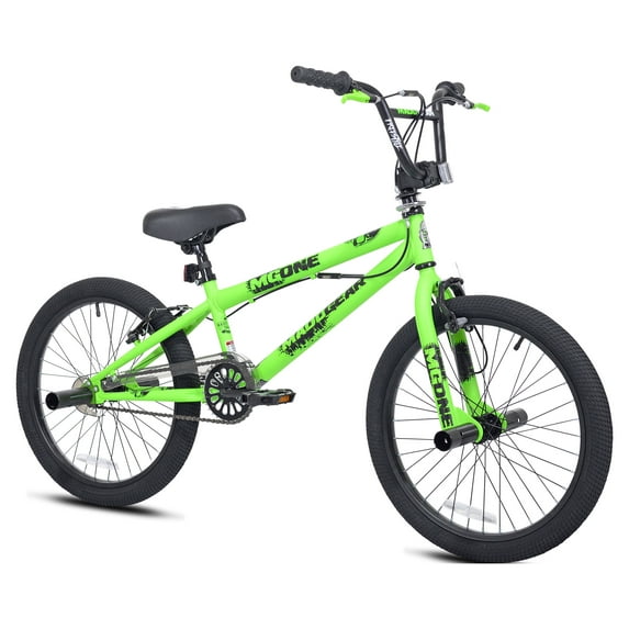 Madd Gear Freestyle BMX Child Bicycle, 20" Wheels, Green