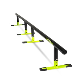 Madd Gear Grind Rail - 99" Long - 3-Step Adjustable Height - Extra Stability Practice Skate Rail