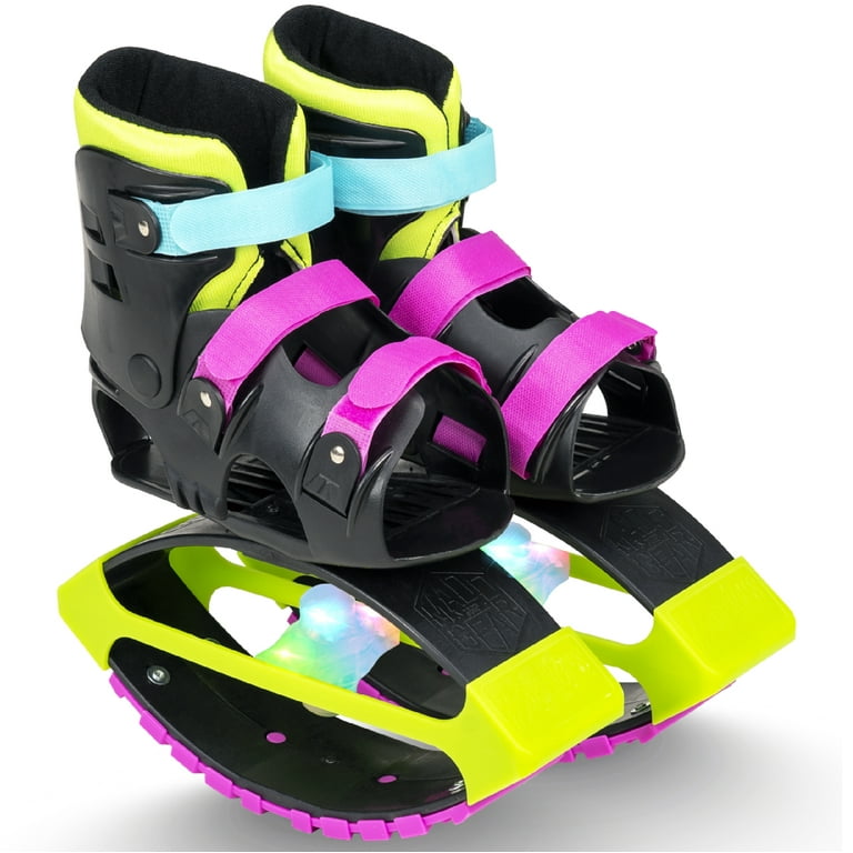 Madd Gear Light Up Boost Boots Kids Jumping Shoes - Bounce to the Moon -  Fun & Fitness - Unisex 