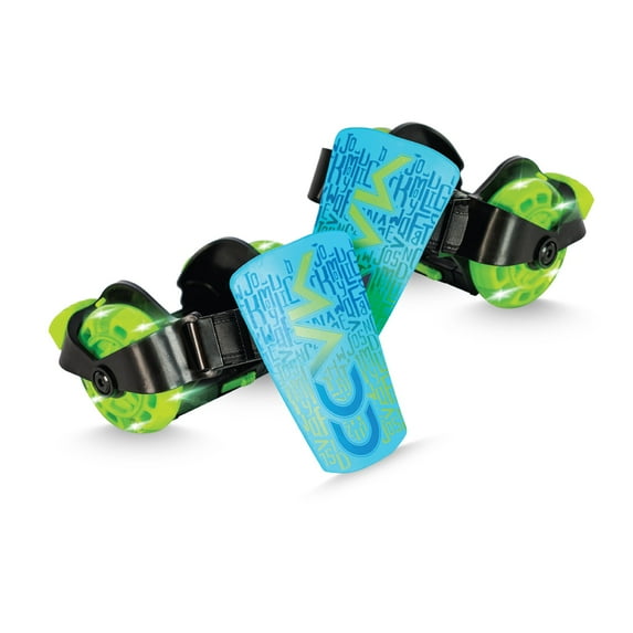 Madd Gear Light-Up Rollers - Blue/Green