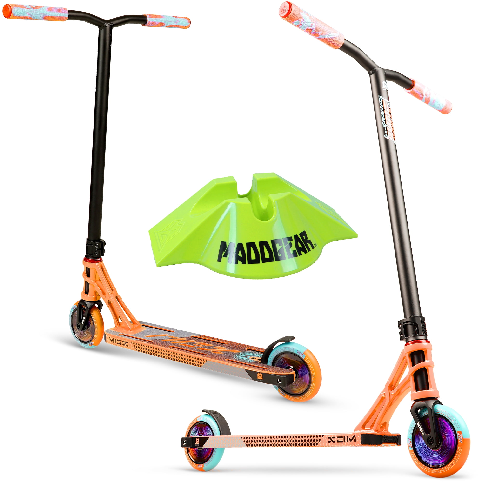 Madd Gear MGX P2 Pro Scooter Complete - Stunt Scooter for Kids 6 Years and  Up with Scooter Stand - Orange