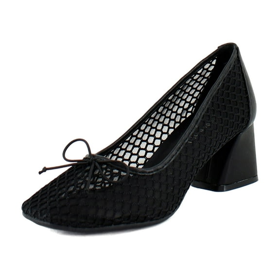 Madden Girl Emily-M Women's Heels Black Mesh Size 10 M