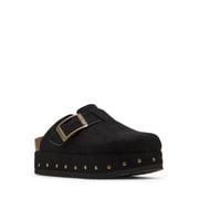 Madden Girl Women's Luna Faux Suede Platform Clogs