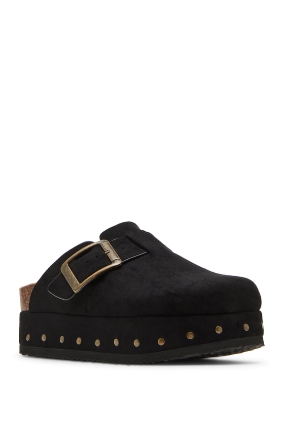 Women's Luna Faux Suede Platform Clogs