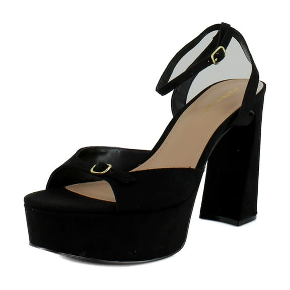 Madden Girl Mett Women's Heels Black Fabric Size 9 M