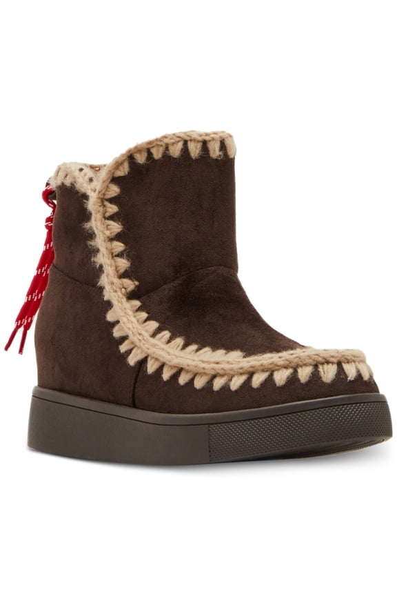 Mitten Booties Dark Brown Fabric 7.5M