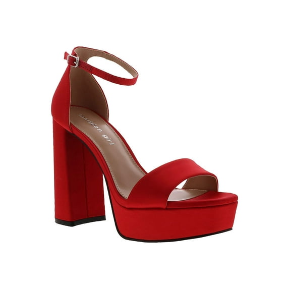 Madden Girl Omega Fashion Heel Red | OMEGA RED