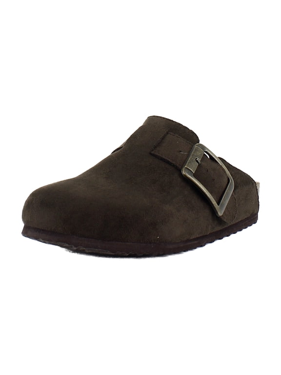 Prim Women's Clogs & Mules Dark Brown Fabric Size 6 M