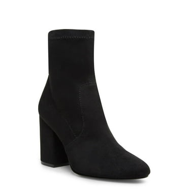 Madden NYC Women's Faux Fur Cuff Lace Up Booties - Walmart.com