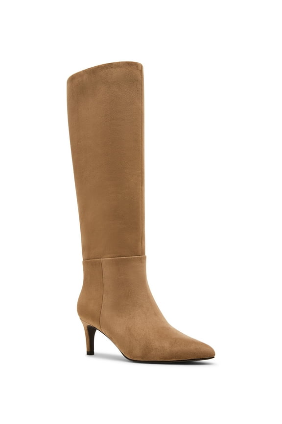 Women's Sabrina Tall Shaft Kitten Heel Boot (Wide Calf Available)