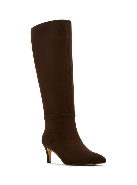 Women's Sabrina Tall Shaft Kitten Heel Boot (Wide Calf Available)