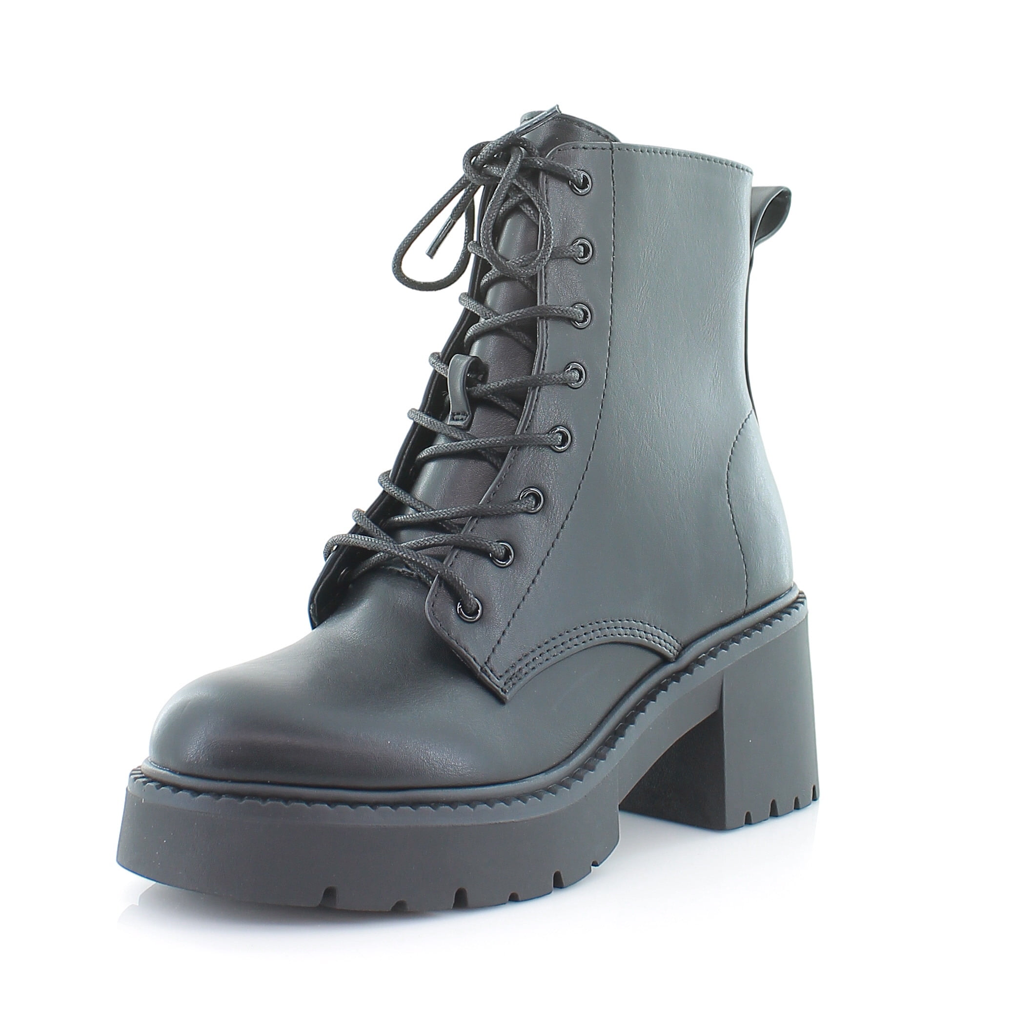 Madden Girl Women's Talentt Combat Boot, Black Paris, 8.5 並行輸入品 Madden Girl Talentt Women\u0027s Boots Black Paris Size 9.5 M -