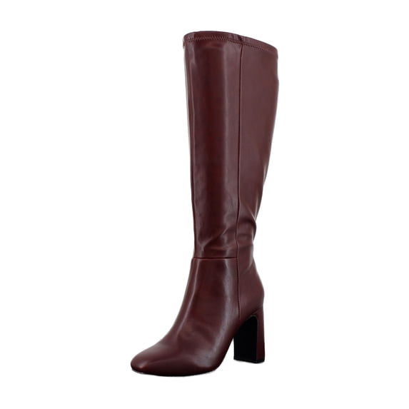 Madden Girl Wisee Wide Calf Women's Boots Bordeaux Size 9 M