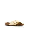 thumbnail image 1 of Madden Girl Women's Bannerr One Strap Buckle Slide Sandal, 1 of 5