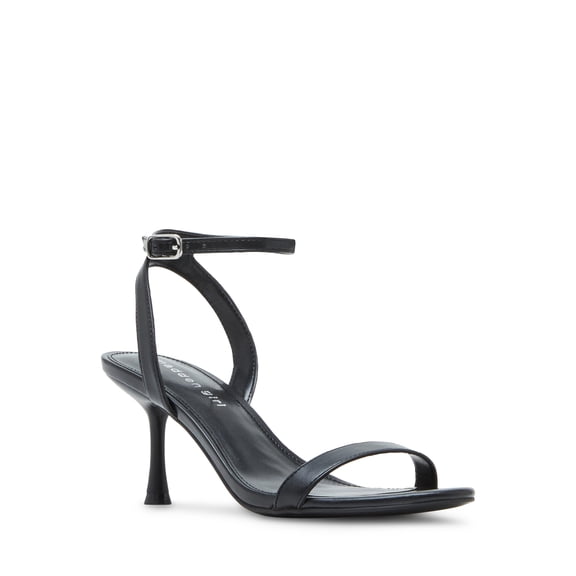 Madden Girl Women's Besos Heeled Sandal with Adjustable Ankle Strap