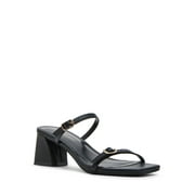 MADDEN GIRL Women's Bettyy Two Strap Block Heel Sandal