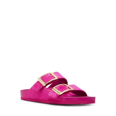 Madden Girl Women's Bodie Two Strap Footbed Sandal