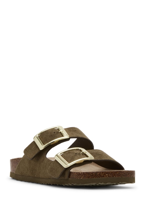 Women's Bodie Two Strap Buckle Footbed Sandals