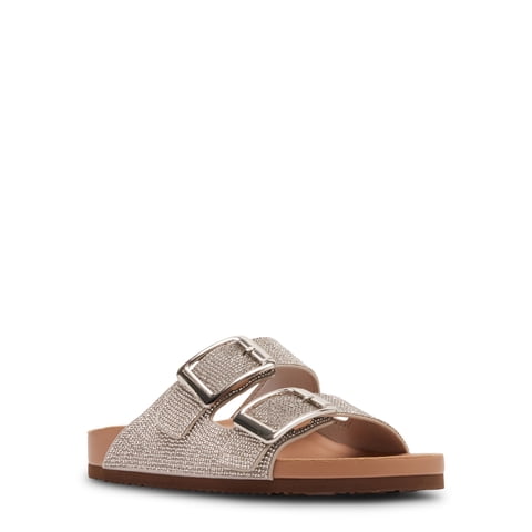 Women's Bodie Two Strap Buckle Footbed Sandals